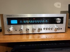 Vintage Hitachi SR-5150 Receiver Tested Works Great Led Upgrade Rare Receiver
