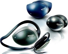 Philips SHS660 Wrap-around Headphones -changing the caps