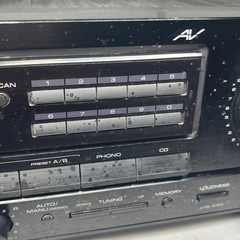 TESTED 1980’s Kenwood KR-A4010 AV AM/FM Stereo Analog Receiver w/ Phono Input