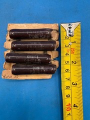 Lot of 4 Ohmite 200 Ohm Vintage Wirewound 2848FK Power Resistors RE