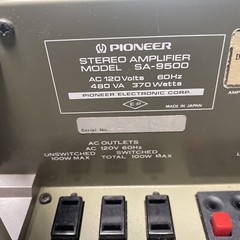 Pioneer SA-9500 – Mode – Rotary Switch – Part# ASD-020-A (1 Only)