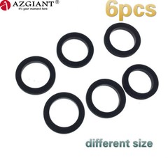 6pcs for Cassette Deck Recorder Tape Idle Wheel Belt Loop Idler Rubber Ring