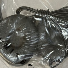 United Airlines Headphones Unisex OS Black Vintage Tulip Logo Wired On-Ear Tech