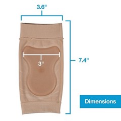 1 Pair Heel Moisturizing Sleeves Comfort Relief Support Wellness