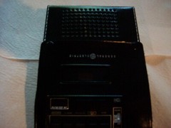 Vintage GE Portable Cassette Tape Recorder Attention Collectors Model 3-5120