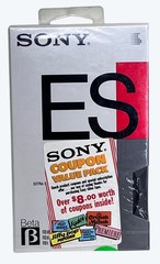 4 New Sealed Sony ES L-750 Dynamicron Beta Betamax Tapes