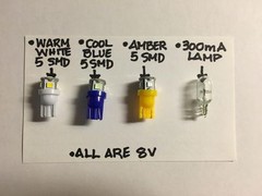 RECEIVER LAMP KITS/SX1250/SX-1980/SX1050/SX-950/SX850/8V-300mA/DIAL Pioneer BULB