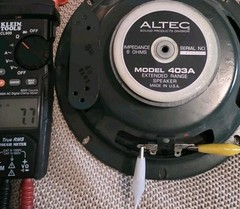 Vintage – Altec Lansing 403a 8″ speaker – 70s #1