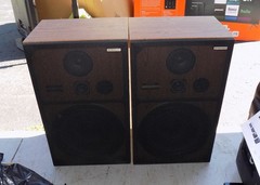 Vintage Pioneer Floor Speakers 15″ Woofer Made in USA cs-g403 3-way