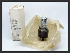 1 or more NOS Mullard CV569 ECC35 6SL7GT *was Sealed* RU3 Brown Base Vacuum Tube
