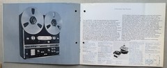 Super Rare REVOX FULL LINE BROCHURE Early 70’s A77 A700 A720 and more many pages