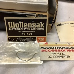 Audiotronics Model 149 Pocket- Pro Cassette Tape Recorder