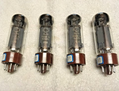 Genuine NOS Svetlana SED Winged C EL34 Matched Quad Tube Set =C= Made In Russia