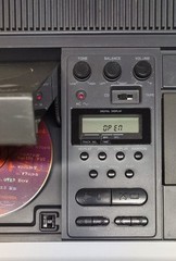 EIKI Portable Stereo CD Compact Disc Player Audio Cassette Tape Recorder 7070