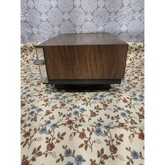 Vintage Zenith Solid State Circle of Sound AM Radio Tabletop Wood Grain