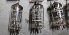 5 Mullard 12AX7 ECC83 Audio Amp Amplifier Vacuum Tubes TESTED