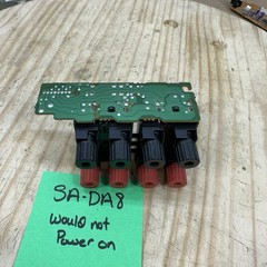 Technics SA-DA8 SA-DA10 Parts READ DESC – Speaker Output Binding Posts Board