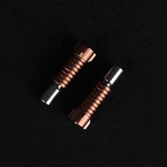 2X OTARI PIONEER Universal Trident Screw Bronze Sleeves Screw Diameter 3.0mm