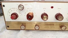 Vintage Lafayette KT-600 12AX7 Tube Preamplifier Works