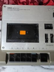 Aiwa Solid State Stereo Cassette Deck AD-1250 READ DESCRIPTION
