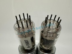 SIEMENS Germany ECC83 SHORT GRAY PLATE TUBES Platinum Matched on AT1000 12AX7