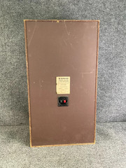 Vintage Sanyo SS-340 8 Ohm Floor Standing Home Audio Speaker Walnut Wood