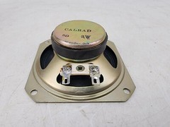 Vintage Calrad 20-232 3.5″ Square Frame PM Speaker 8 Ohms 3 Watts