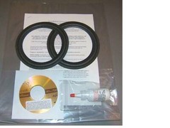 Infinity RS 125, Reference E-L, 5″ Speaker Foam Surround Woofer Repair Kit