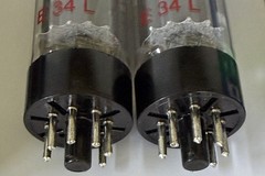 Pair JJ Electronic EL 34 / 6CA7 Power Tubes Tested B&K 700 for GM, 606 Emissions