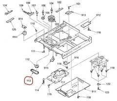 Replacement Belt Kit for Sony 5-Disc CD Changers 1988-1989