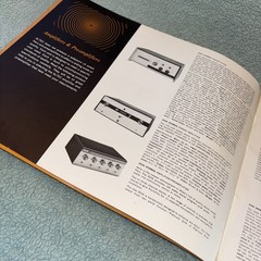 Vintage Altec Catalog Finished Cabinet & Floor Speakers Stereo Equipment LOC F