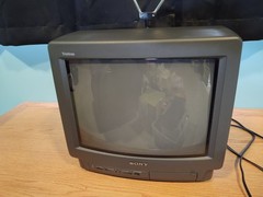 Sony Trinitron CRT TV KV-13M10 13″ Retro Gaming VCR TESTED