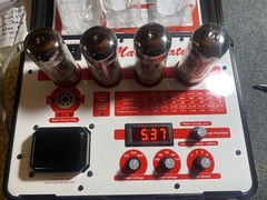 Svetlana 6550C Matched Quad Power Tubes – MaxiMatcher Test Strong 54-63mA Russia