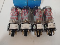 Apex Matched Quad JJ Electronic 7591 A 7591 S Tubes Very Low Use