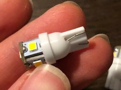 25 New Warm White 8V Wedge Lamp LED Light Bulbs for Pioneer Project/One Receiver