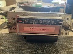 Audiovox Car AM/FM RADIO 8 Track Player Model C-75 Needs Repair Buzzes But Works