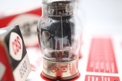 CBS Hi-Fi Matched 6550 Power Tubes – Original CBS Boxes Triple getter match code