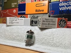 1x NOS MilitaryEdition OEBox GE USA 5670W w/ SolidDisc ~ 396a 2C51 6CC42 6N3