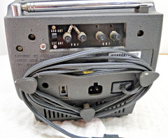 Sony 7″ TV-740 Black White Television UHF VHF Vintage 1970’s WORKS