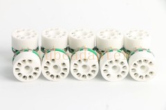 10pcs mini ECC83 12AX7(Amp socket) to 5755 420a tube converter adapter