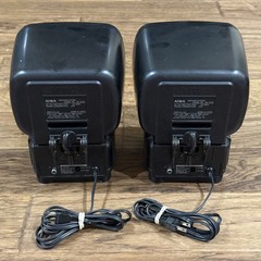 Set of 2 Vintage AIWA SC-B10-H Speaker System Tested SEE DESCRP Free Shipping