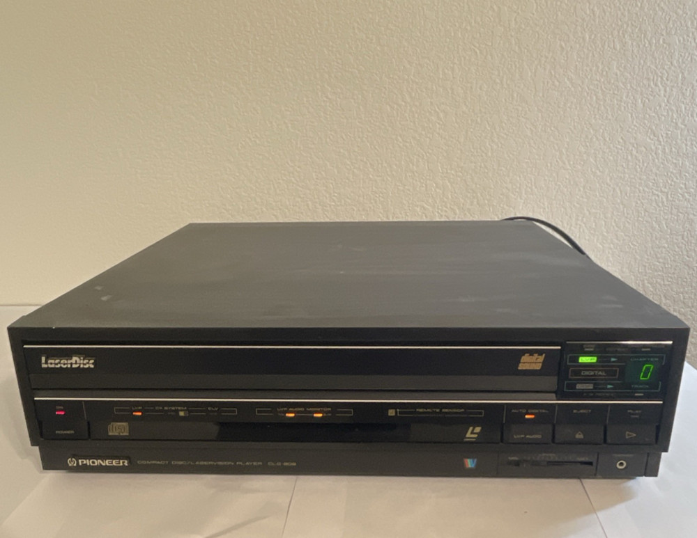 Pioneer CLD-909 LaserDisc Player Black Compact Disc/LaserVision