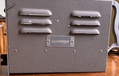 Vintage HP Hewlett Packard Tube Power Supply Lab Unit w/ Manual Untested
