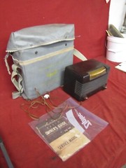 Antique 1940s COMCO Radio with Manual & Waterproof Case