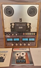 AKAI GX-400DSS Reel-to-Reel Stereo Tape Deck W/RC-17 Remote Control, EUC, TESTED
