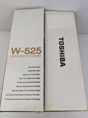 NEW Toshiba W-525 Super VHS 4 Head HiFi Stereo VCR VHS Player Open Box