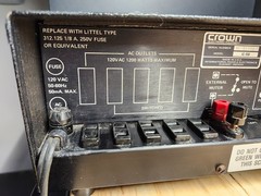 VINTAGE! Crown IC 150 Stereo Preamp Integrated Circuit Console POWERS ON