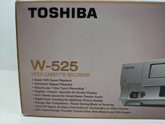 NEW Toshiba W-525 Super VHS 4 Head HiFi Stereo VCR VHS Player Open Box