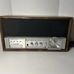 RARE 1970S VINTAGE MORSE ELECTROPHONIC STEREO AM/FM 8 TRACK- TESTED- WORKS GREAT