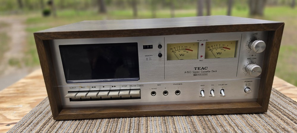 Vintage TEAC A-150 Dolby System Stereo Cassette Deck ~ 1976-1978